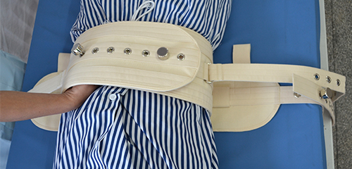 图解磁控约束带腰腹部磁控1号的使用步骤